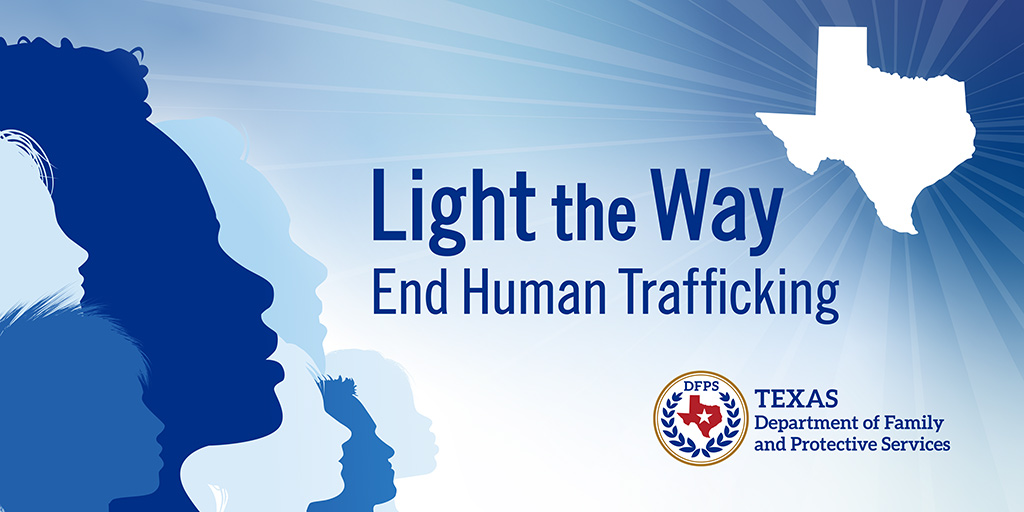 Dfps Sign DFPS - Social Media Toolkit: Human Trafficking Prevention Month